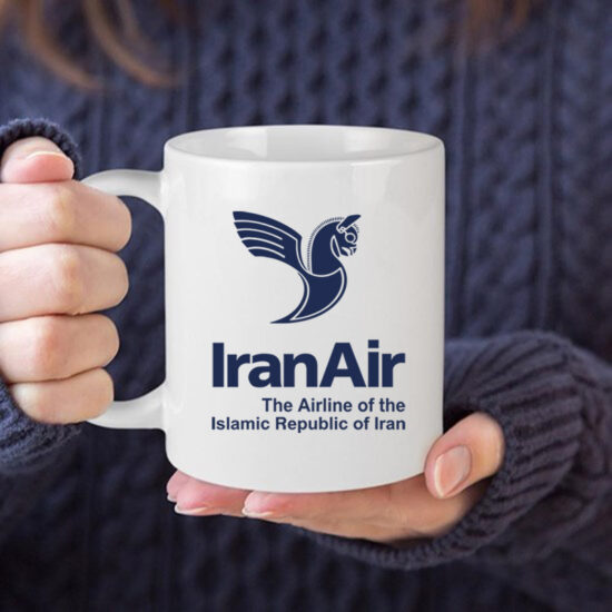 ماگ لیوان خلبانی طرح ایران ایر